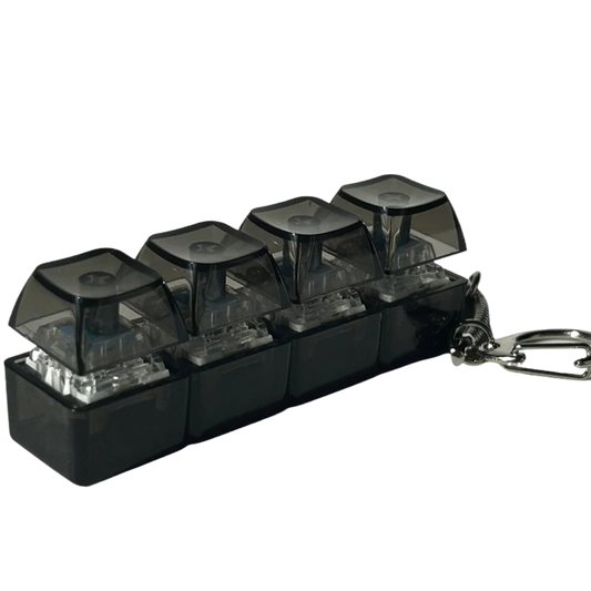 Llavero Teclado Antiestrés LED